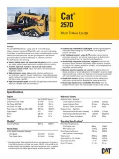 cat 257 skid steer specs|cat 257d specifications.